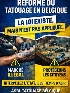 Fr/En Tattooing in Belgium: Current Situation, Challenges and Reform Perspectives 2026